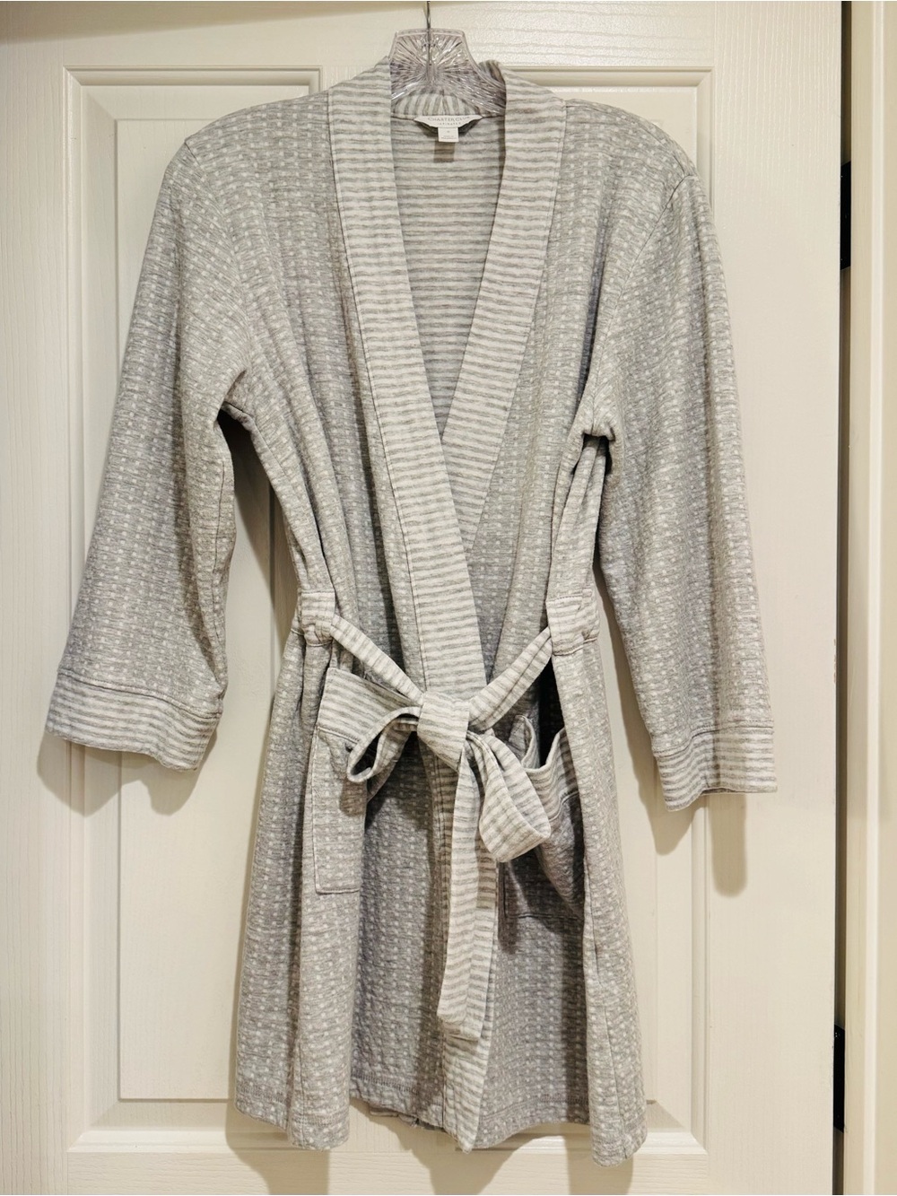 Charter Club Intimates Waffle-Knit Belted Robe